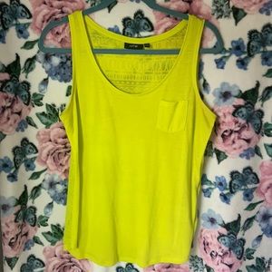 Bright Yellow Tank